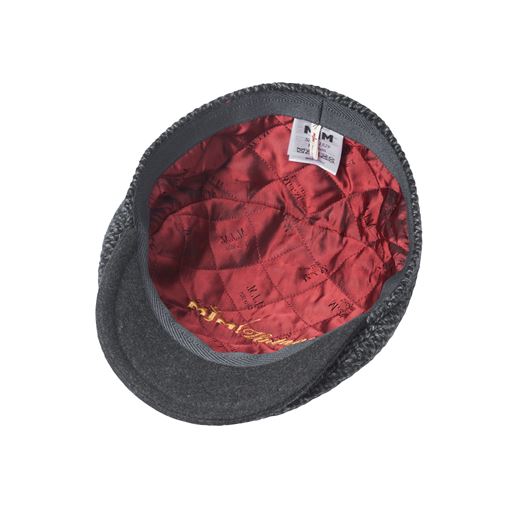 MJM Driver Xtra 42 Wool Mix Sixpence, Grey Antra Peak, L