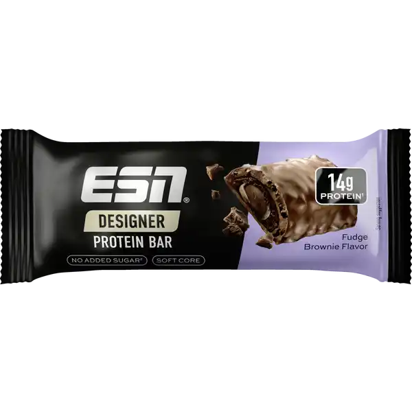 Designer Protein Bar Fudge Brownie