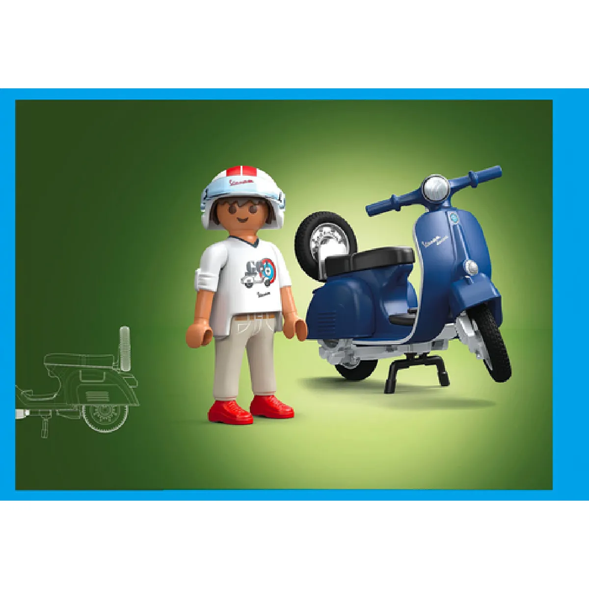 Playmobil® Playmobil Vespa 71622 1969 Bleue