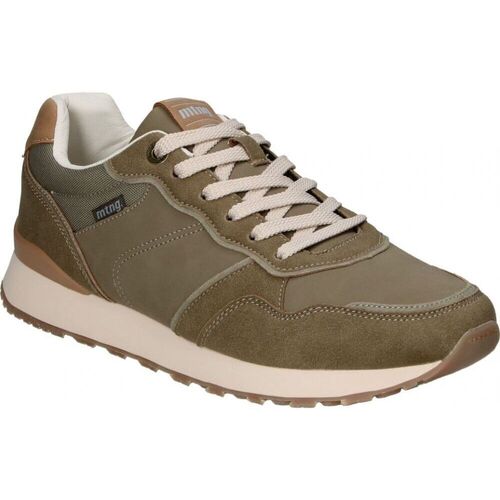 MTNG - ZAPATOS MUSTANG84727 CABALLERO KHAKI Verde