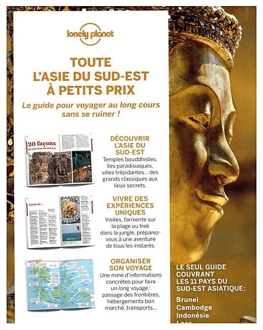 LONELY PLANET - ASIE DU SUD EST PETITS BUDGETS EN FRANCAIS