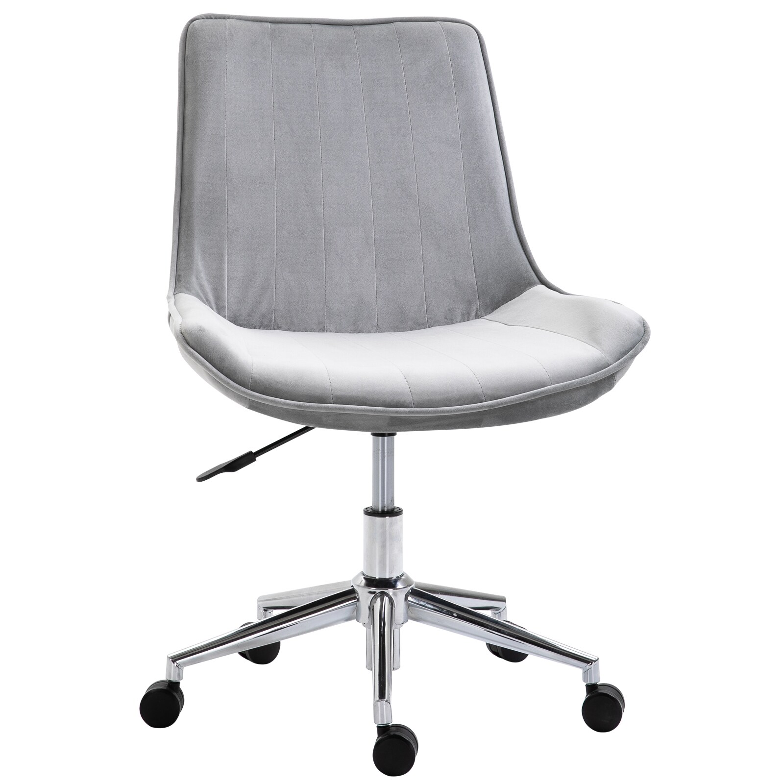 HOMCOM Drehstuhl im Retro-Stil 52,5 x 60 x 82-91 cm (BxTxH)