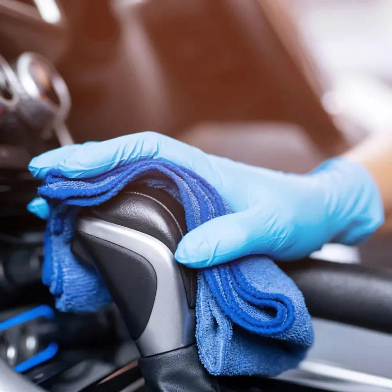 FILFA FRANCE - Gant nitrile non poudré - Bleu - Taille L - x100