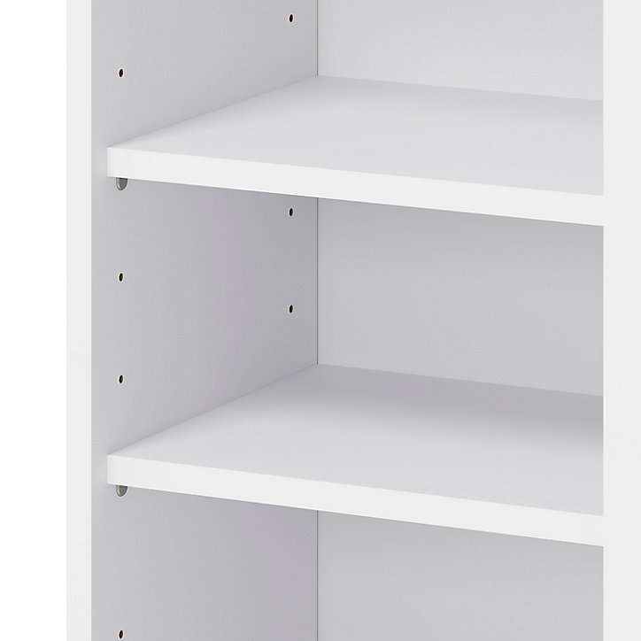 Caisson haut de cuisine Caraway GoodHome blanc H. 72 cm x L. 80 cm