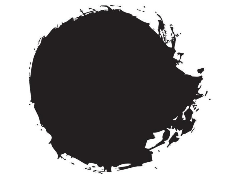 Games Workshop Farbe Citadel Base: Abaddon Black 12 ml Warhammer Citadel Base Farbe
