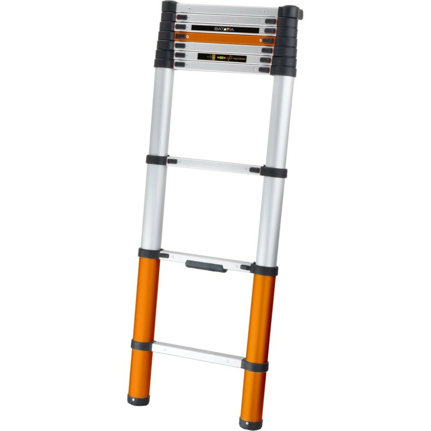 Batavia 7064582 Giraffe Air Telescopische ladder met Hoekindicator, SoftClose & AntiSlip - 2.93m - 10 sporten