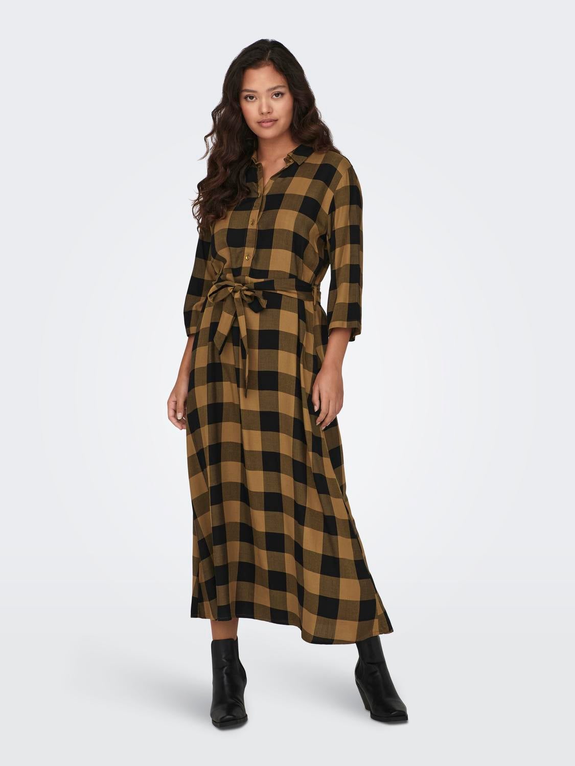 JDYSTAY Langes Kleid Toasted Coconut
