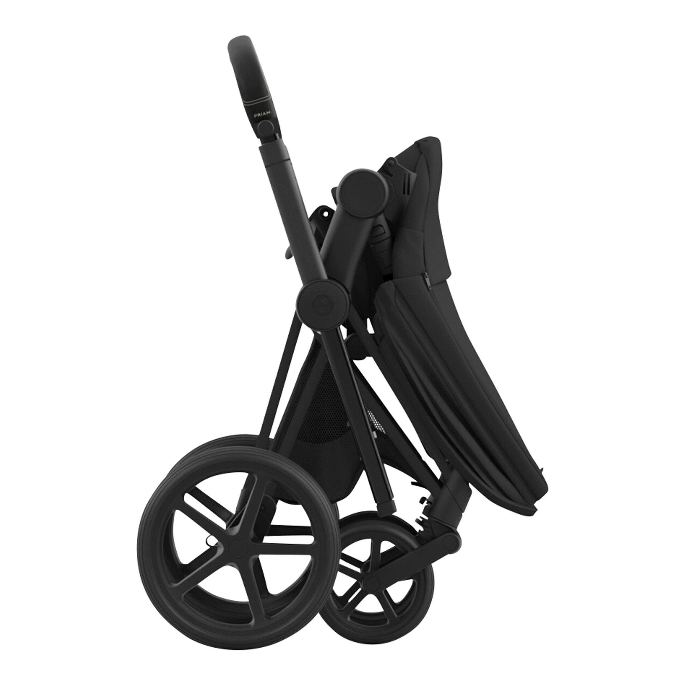 Cybex - PLATINUM Kombikinderwagen PRIAM Trio-Set inkl. Babyschale Cloud T i-Size matt black / sepia black