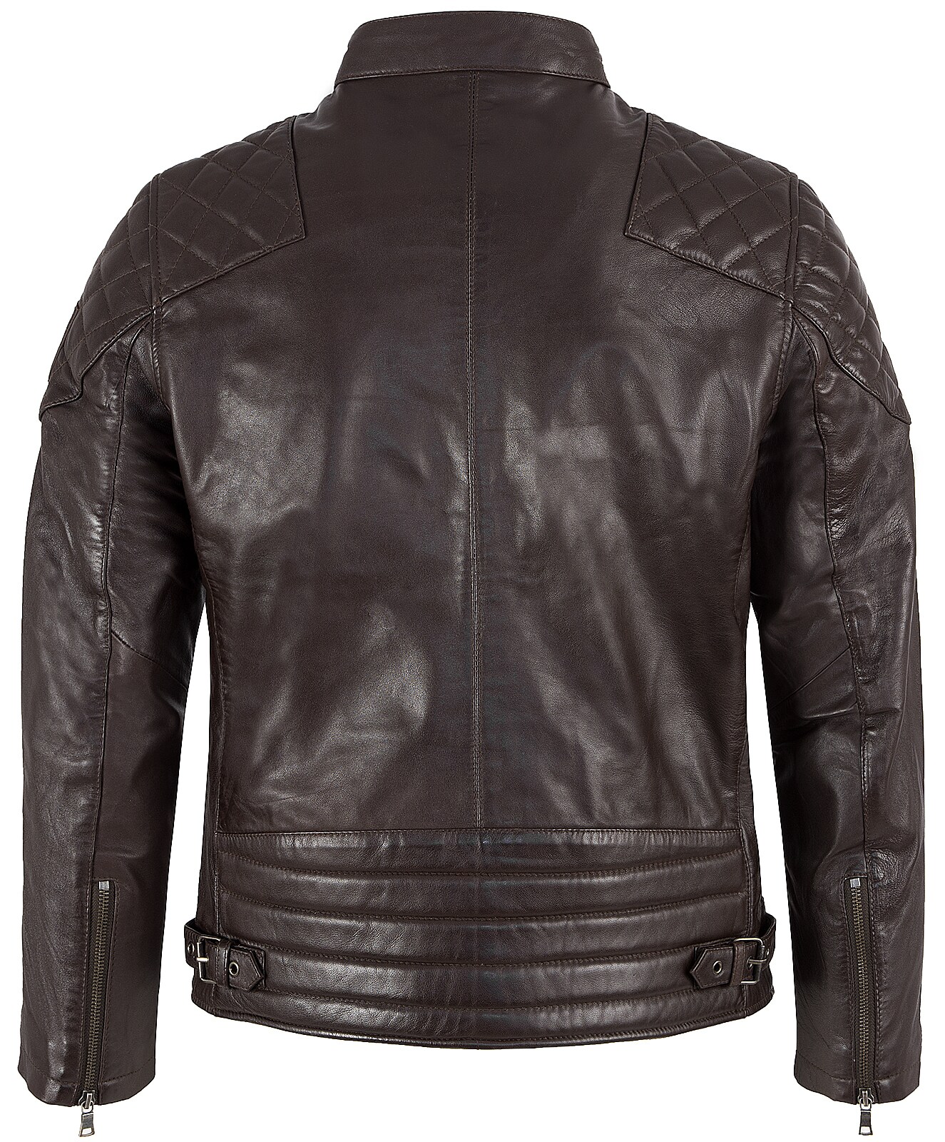 Rock Creek Lederjacke Regular Fit