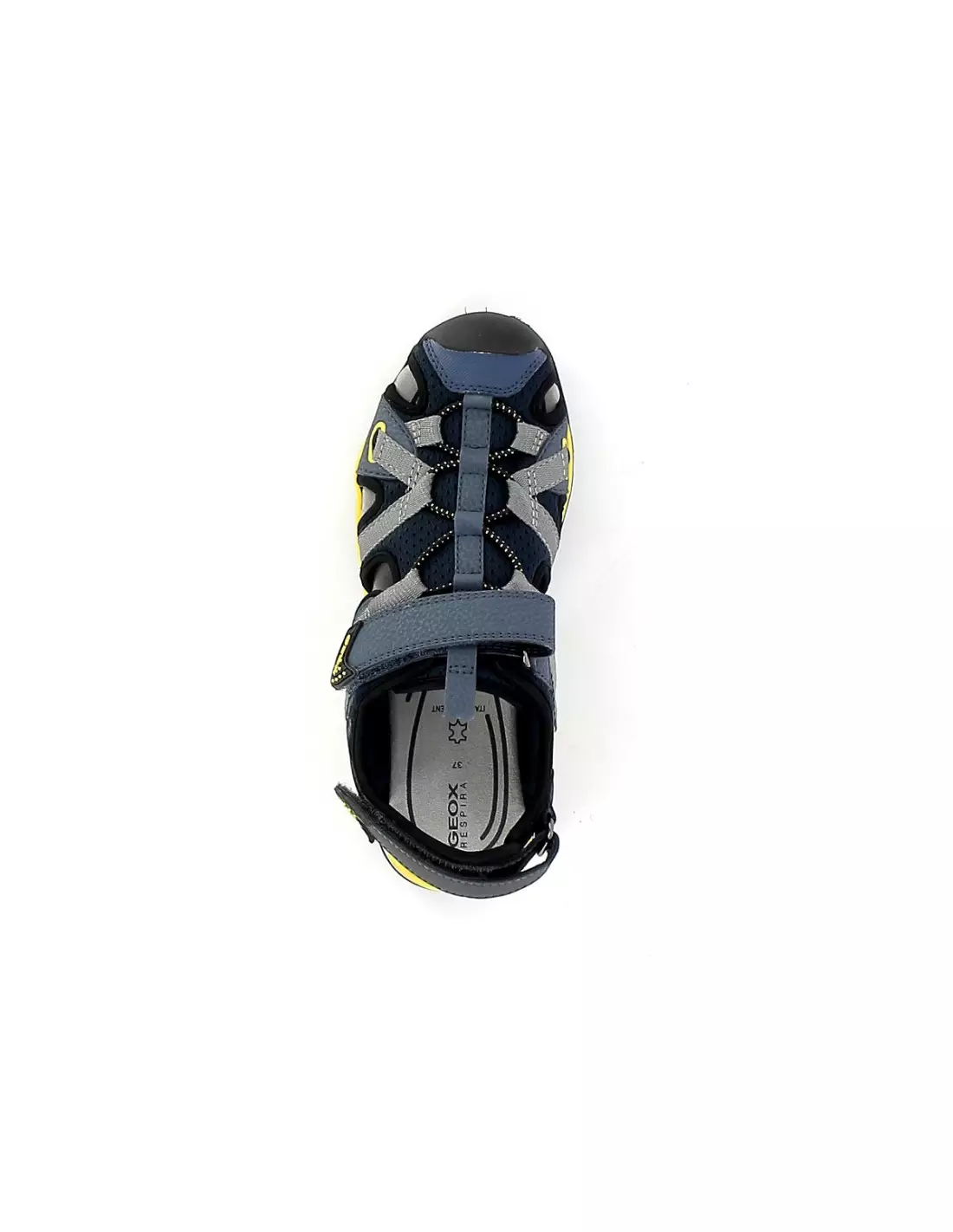 GEOX GEDIAN - Sandales & nu-pieds Navyyellow