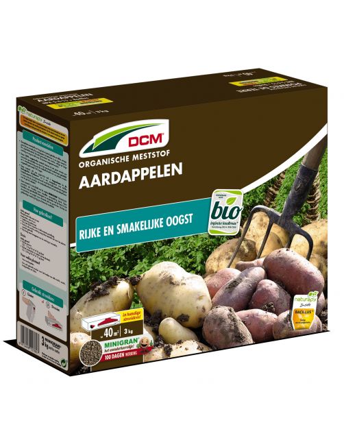 Dcm Meststof Aardappelen - Moestuinmeststoffen - 3 kg (Mg)