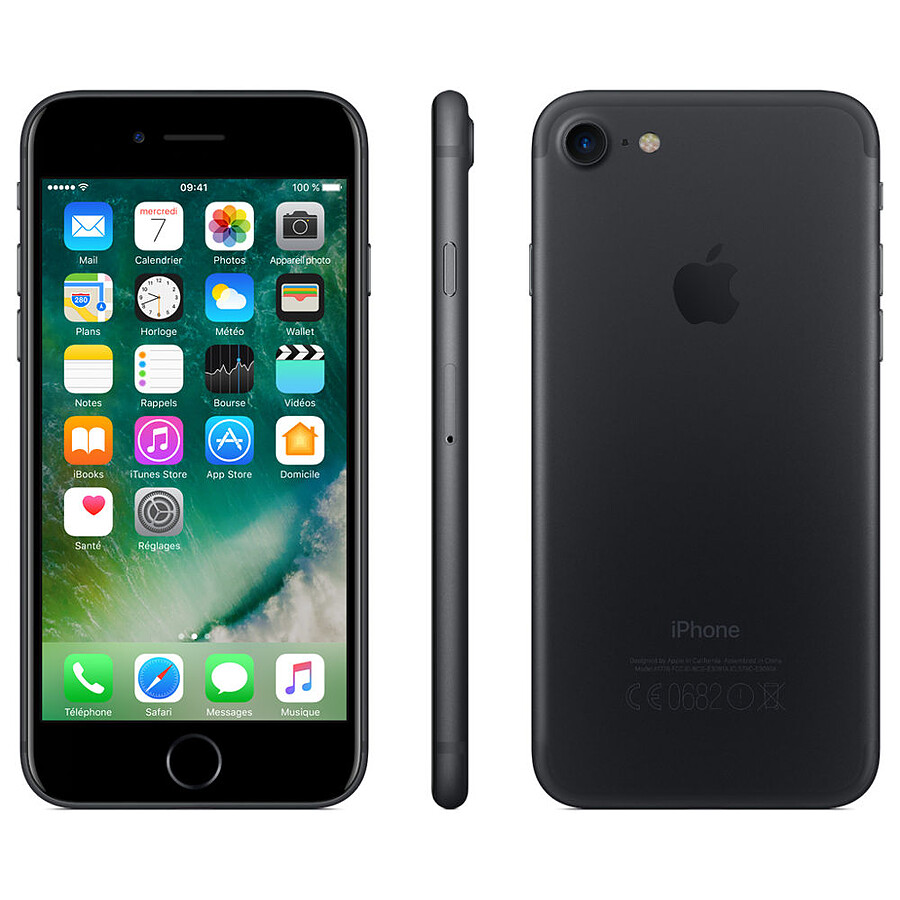 Apple iPhone 7 (noir) - 128 Go · Reconditionné