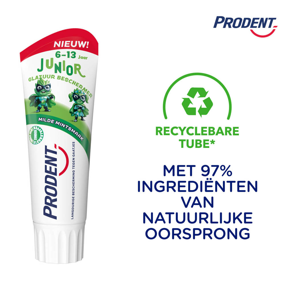 6+ Glazuur Beschermer tandpasta - 12 x 75 ml