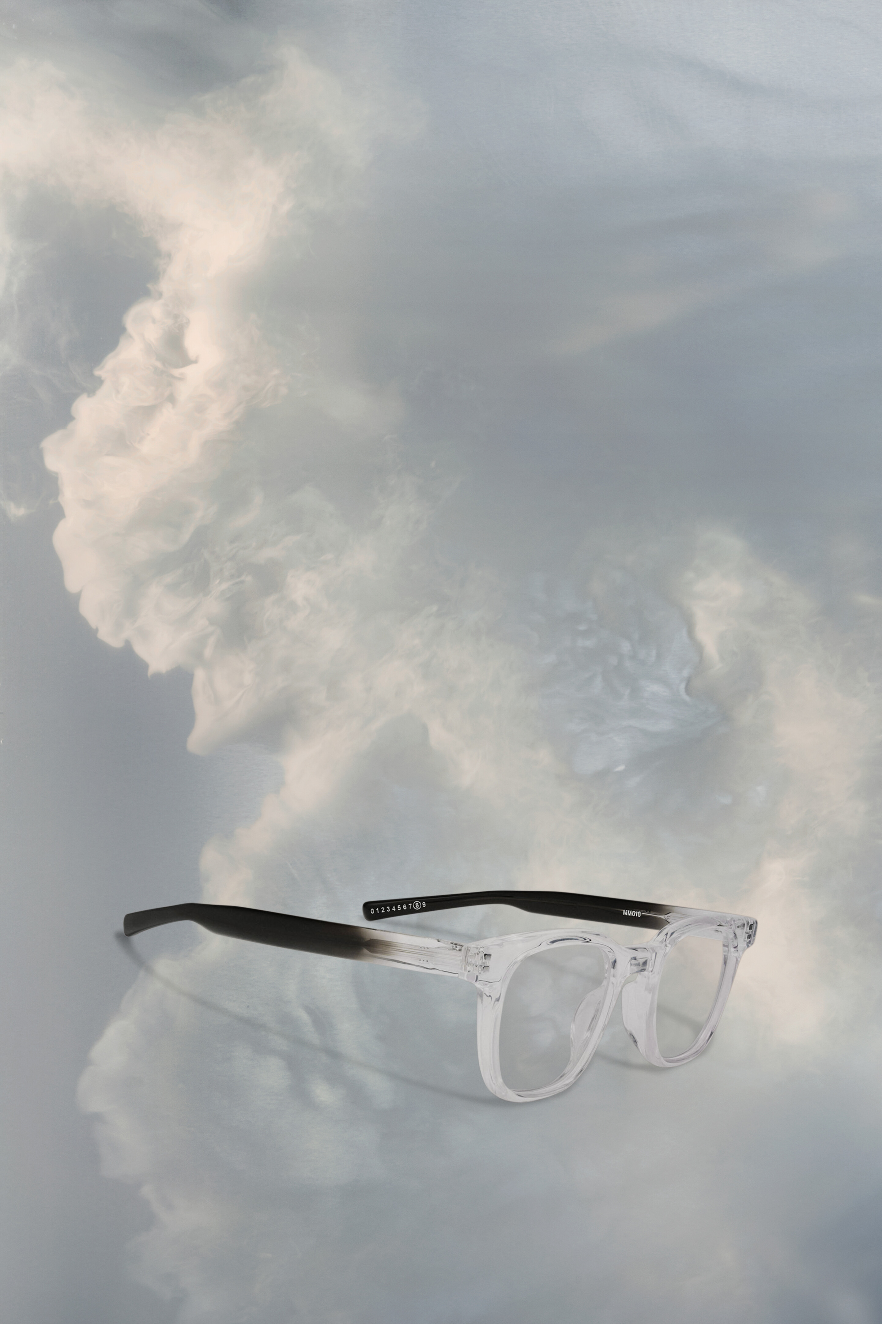 MM X Gentle Monster MM010 Translucent White