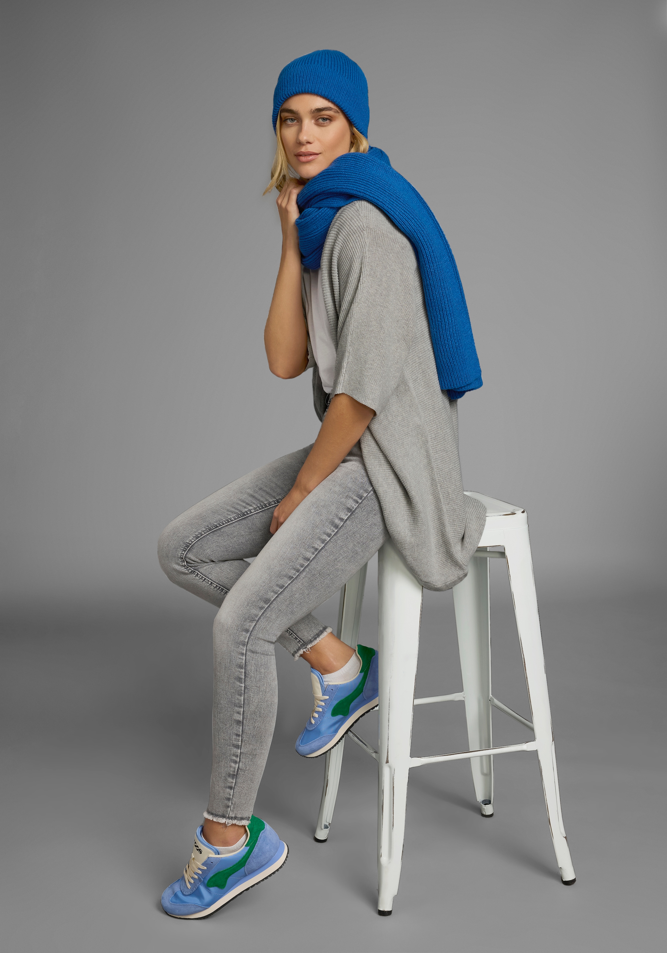 Flashlights Longstrickjacke Packung, 2er-Pack, 2 Stk. tlg. in offener Form und 3/4 Ärmeln - im Set