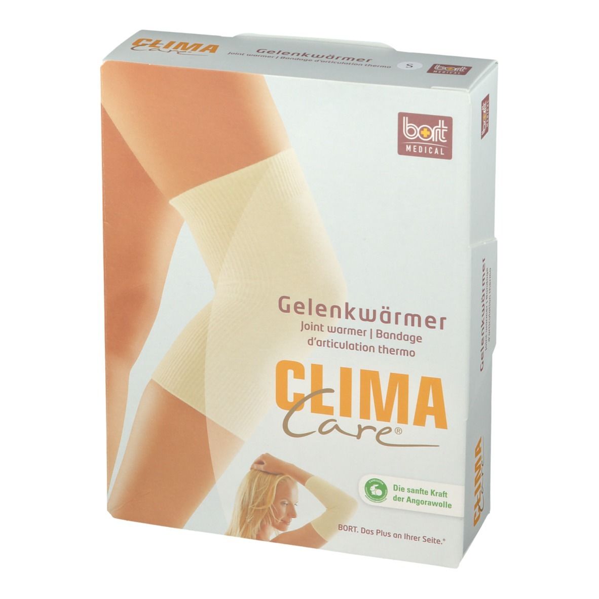 BORT CLIMACare® Gelenkwärmer Gr. S weiß