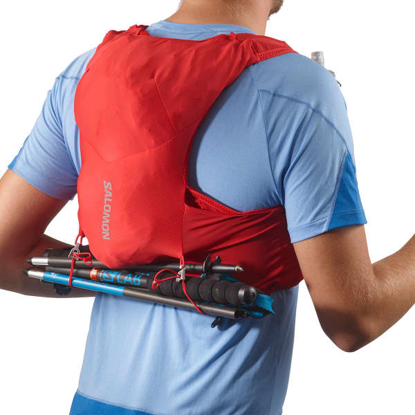 Sac trail SALOMON ADV SKIN 5 SET GOJI BERRY/EBONY
