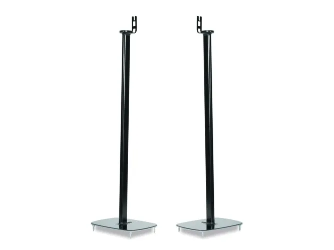 Flexson S1-FSX2 - Stativ - for højttaler(e) - sort - gulvstående (pakke med 2) - for Sonos One (sort)
