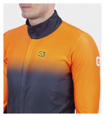 Veste Manches Longues Alé Gradient Noir/Orange Fluo