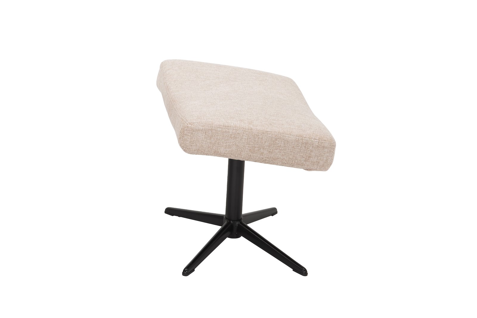 Leo krakk Tekstil Brego 3590 beige med polaris sokkel i sort. Medium