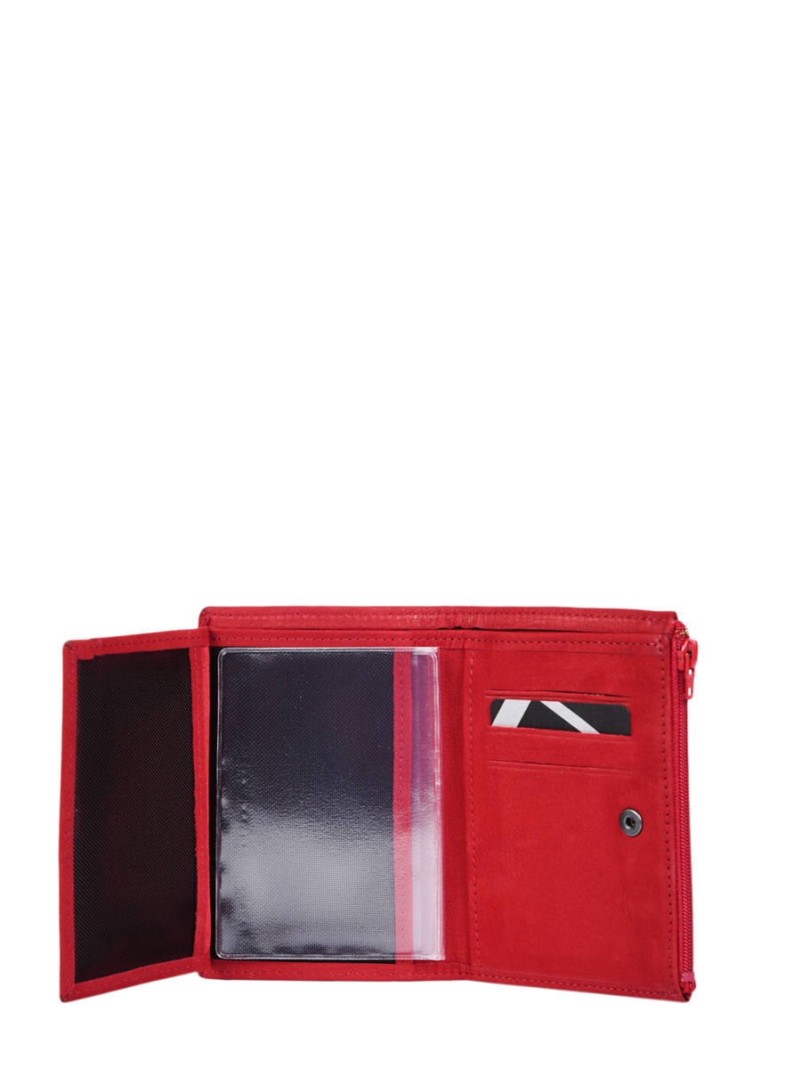 Porte-monnaie Etincelle nubuck cuir ETRIER