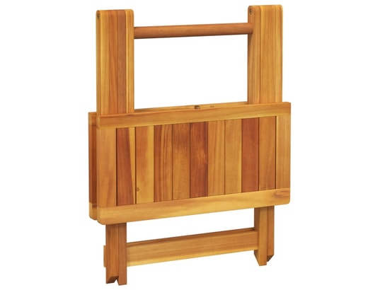 VIDAXL - Table pliante Table pliable de jardin 50x50x50 cm bois d'acacia solide
