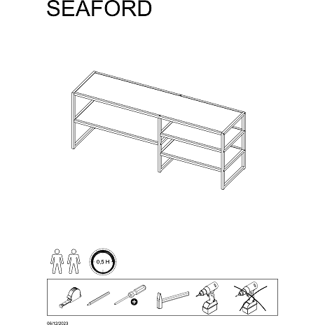 Seaford tv-bord
