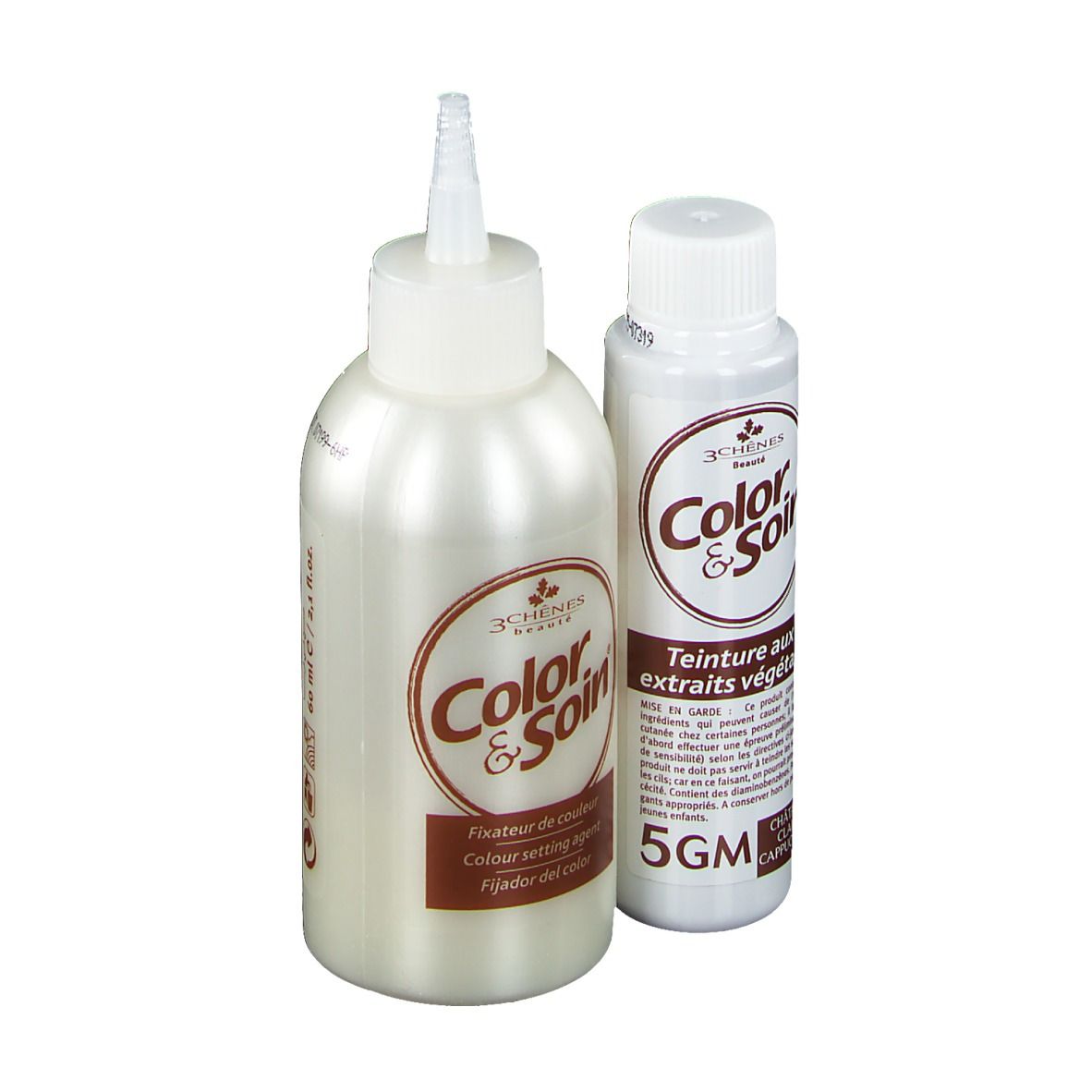 Les 3 Chênes Color & Soin 5GM heller Kastanien-Cappuccino