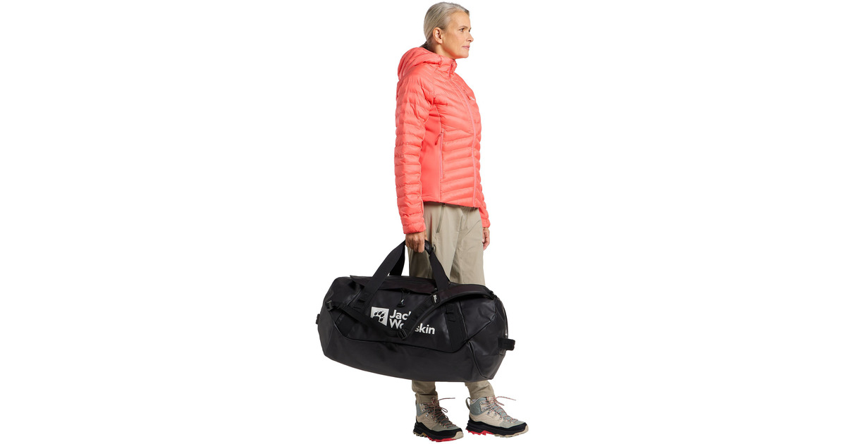 Jack WolfskinEXPDN DUFFLE 70 rugzak  (Zwart)