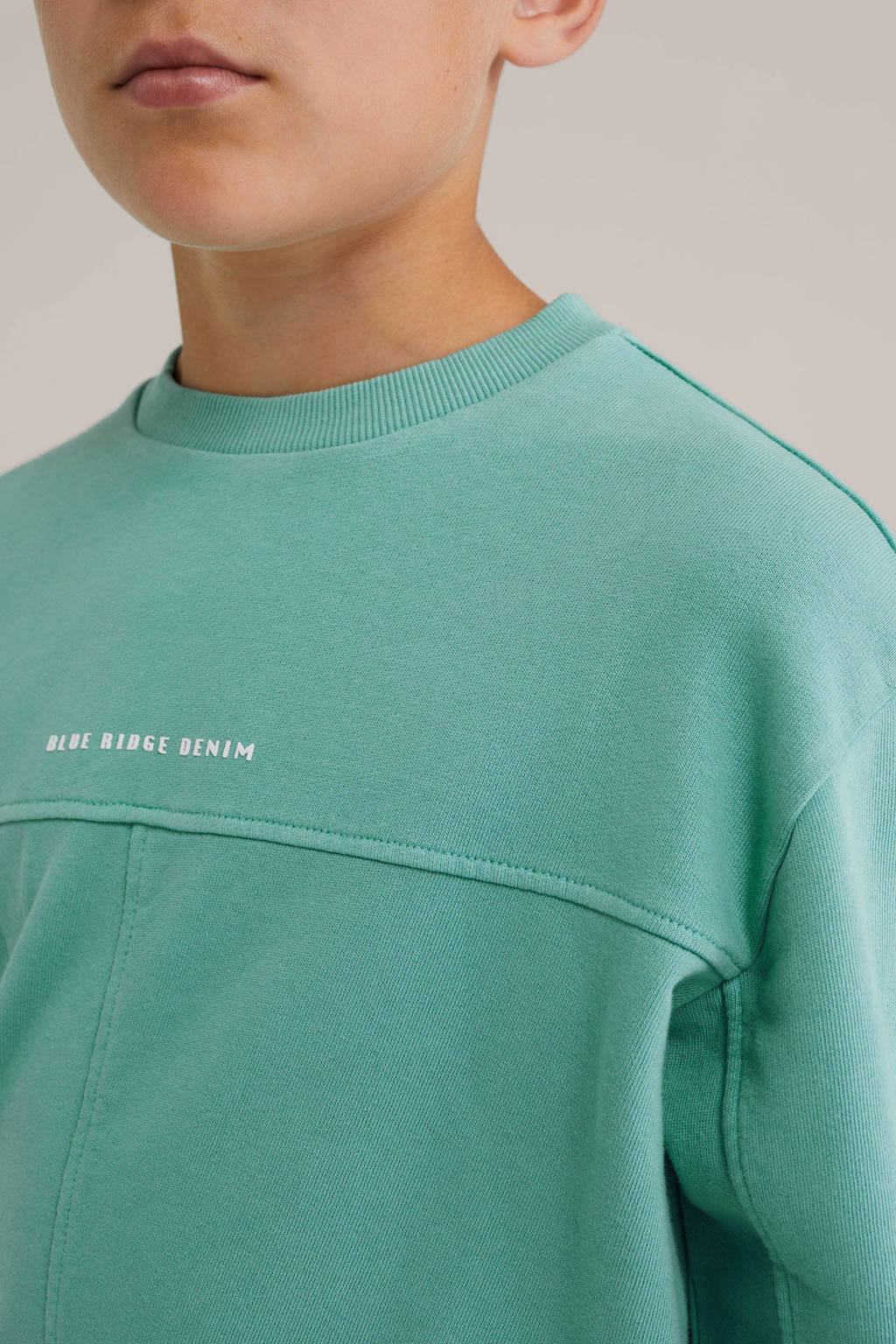 WE Fashion Blue Ridge sweater turquoise