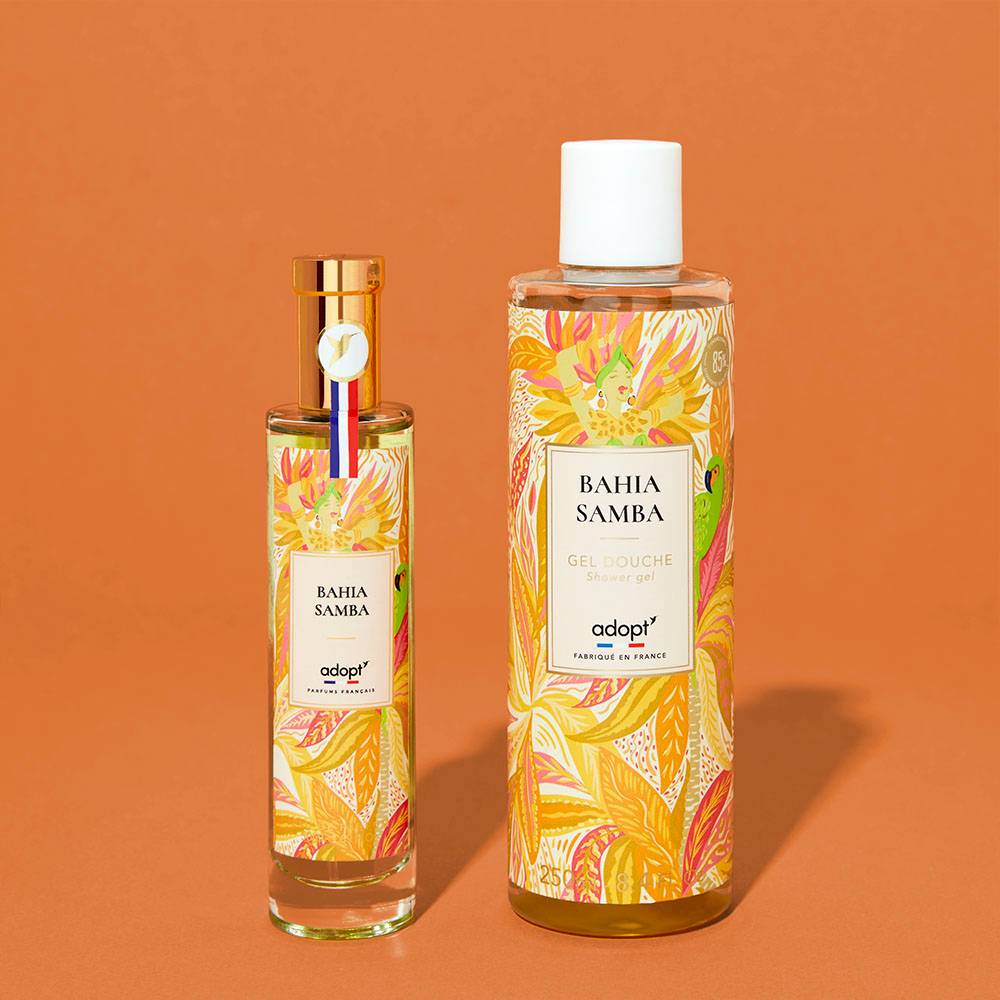 Bahia samba - Coffret eau de parfum 50ml + gel douche