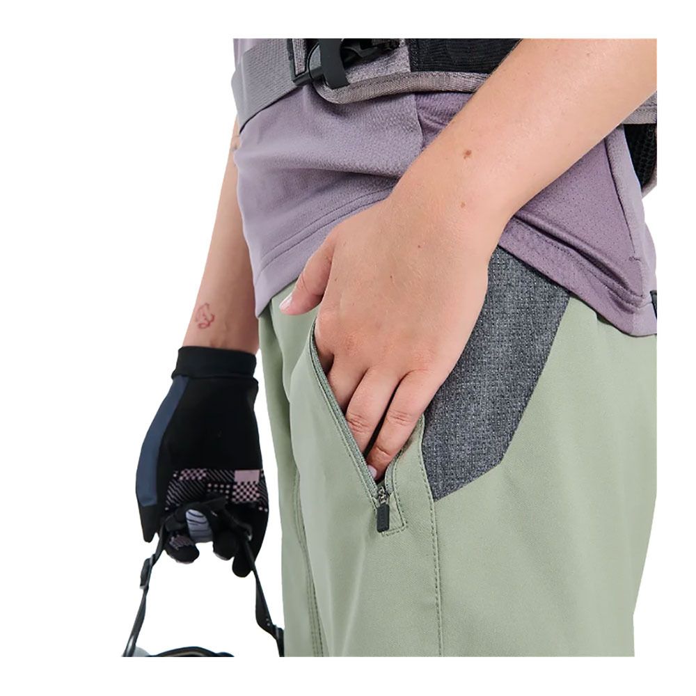 Ion Bike TRAZE - Short Femme sea/grass