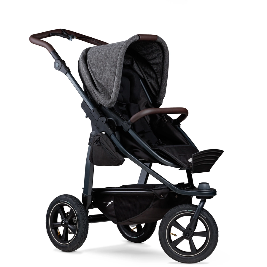 tfk Kombikinderwagen Mono 2 mit Luftrad premium anthrazit