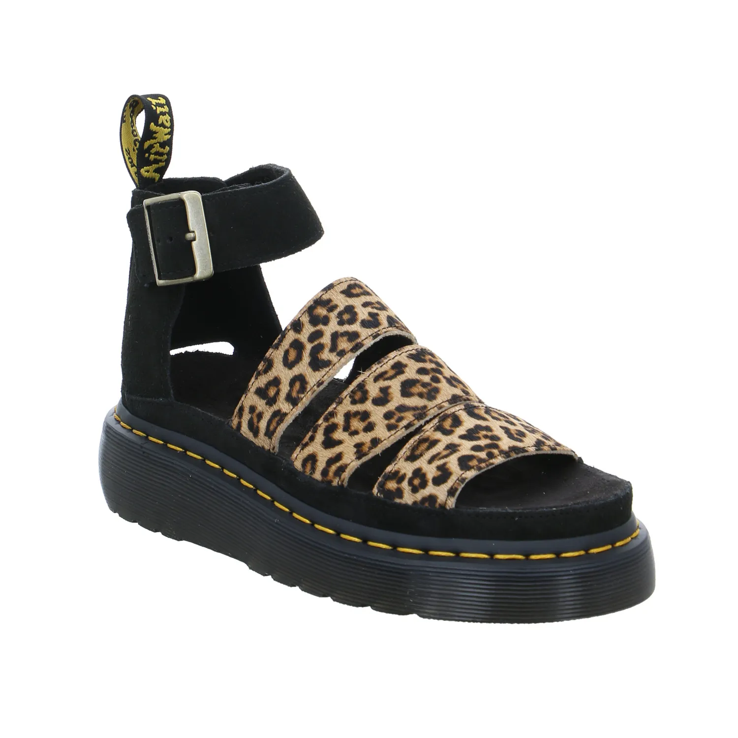 DR. MARTENS Sandalette Leopard Leder