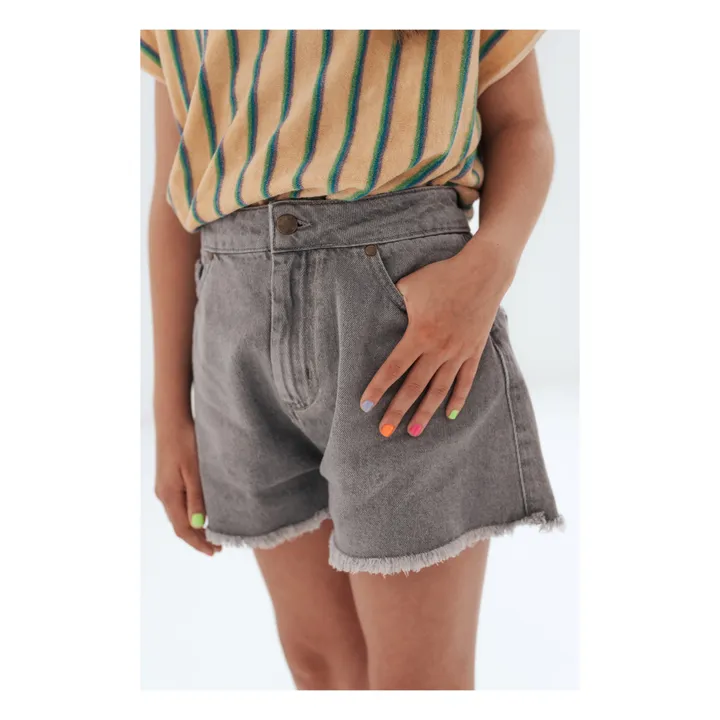 Repose AMS Short Denim Recyclé | Gris
