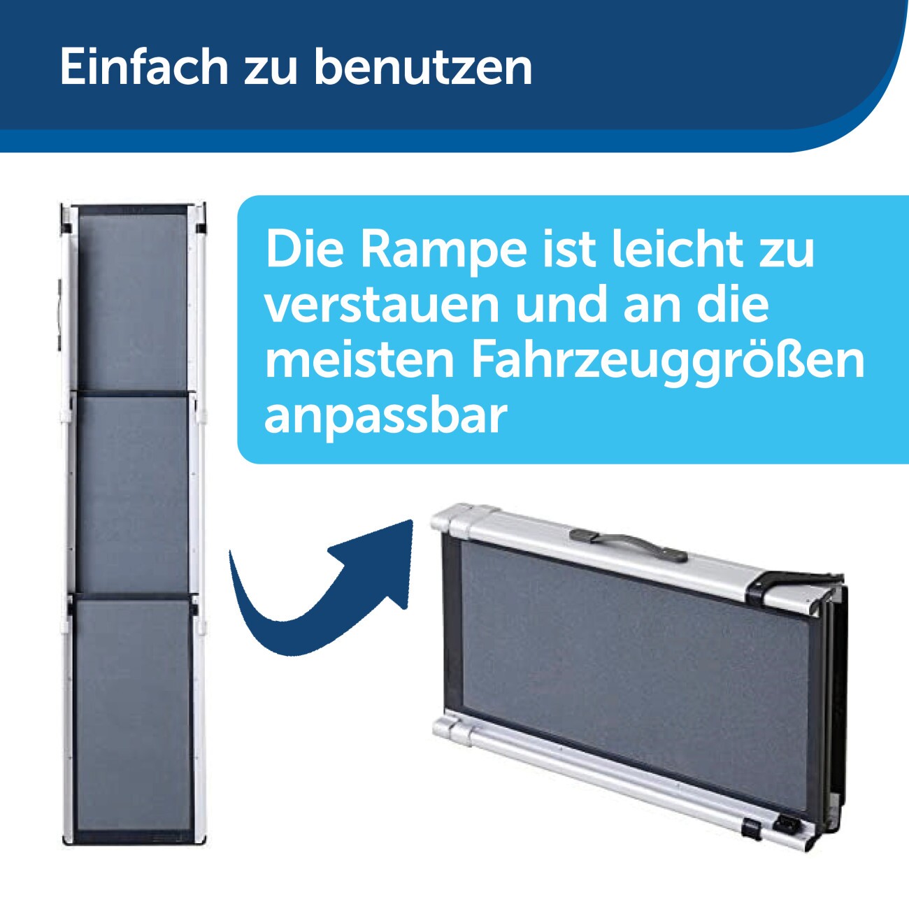 PetSafe Happy Ride Teleskop-Hunderampe