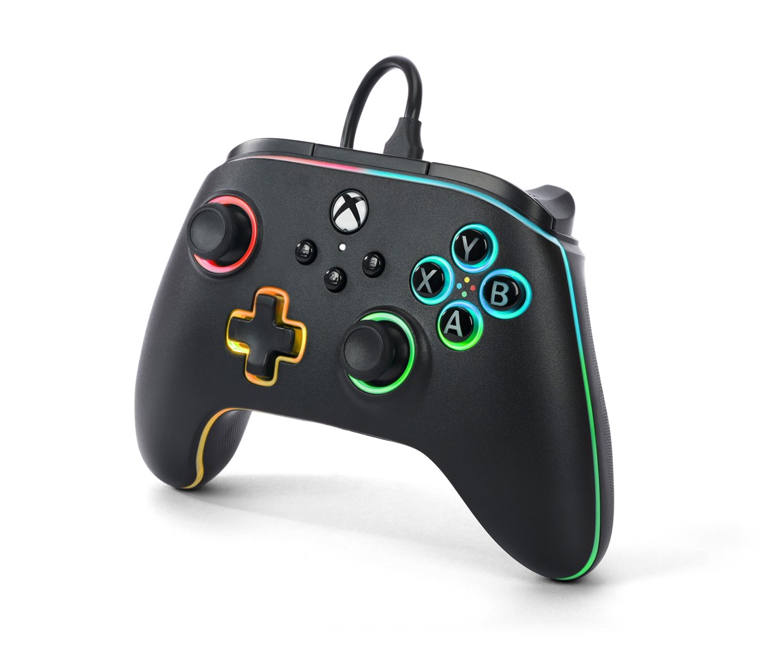 PowerA Advantage Wired Controller - Xbox Series X/S -m/ Lumectra - Black