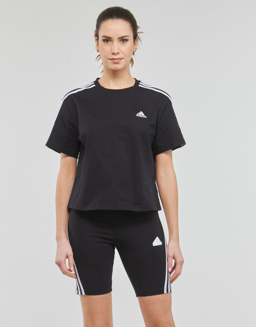 Adidas Sportswear - 3S CR TOP - Noir
