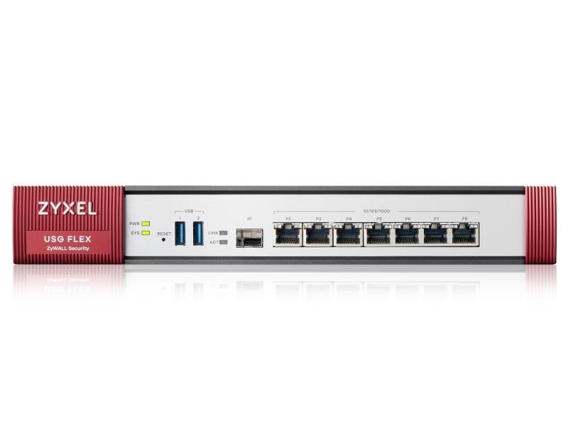 Zyxel Firewall USG FLEX 500 & UTM 1 Jahr UTM-Firewall für bis zu 150 User inkl. UTM-Service-Lizenzen für 1 Jahr