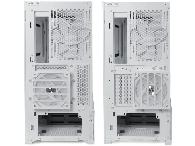 Lian Li PC-Gehäuse Lancool 216 RGB Weiss Mid-Tower-Gehäuse mit umfangreicher Kabelmanagement-Lösung
