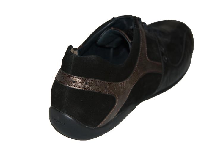 Semler U437 wijdte G SCHWARZ KALBVELOUR (6-391)