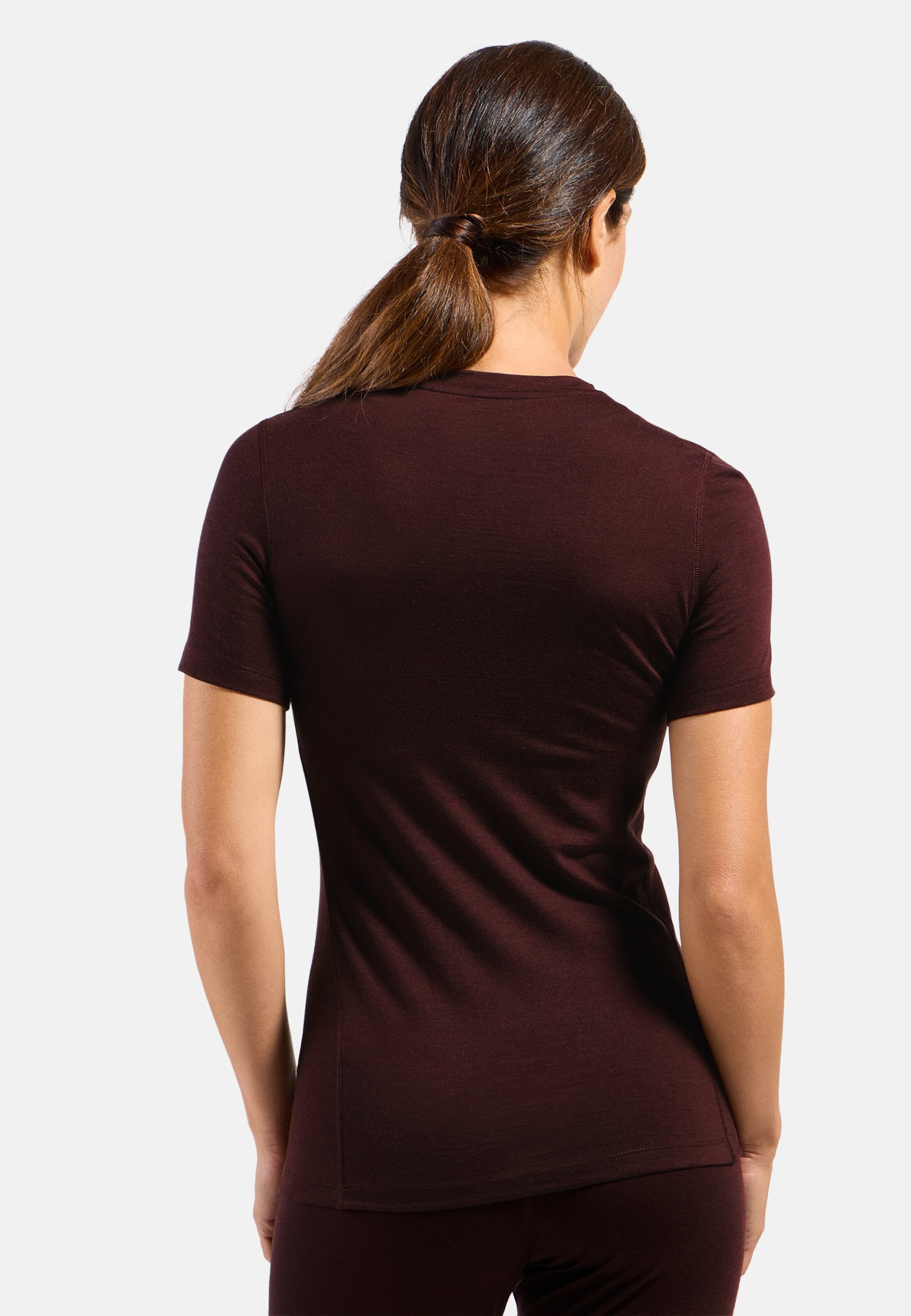 Natural Merino 200 Base Layer T-shirt in fudge