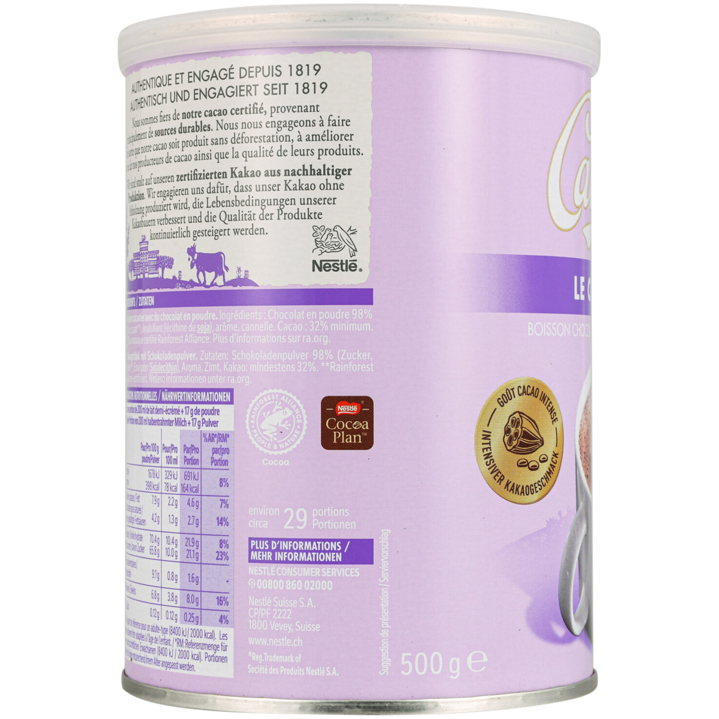 Cailler le Chocolat Schokoladenpulver