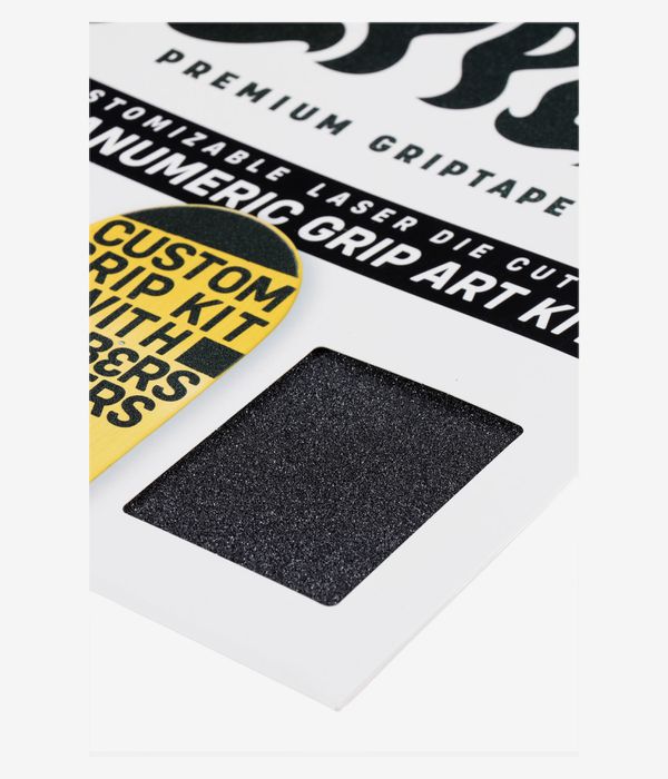 Pepper Griptape Co. G5 Alpha Numeric Grip Kit Griptape (black)