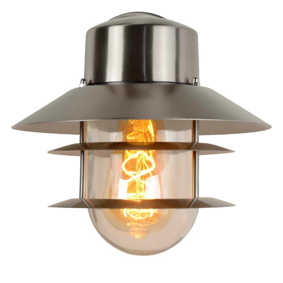 Lucide Zico wandlamp 60W 26x24cm chroom mat