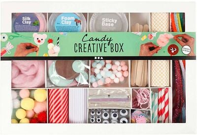 Creativ Company Kreativ Eske Hobbysett Godteri