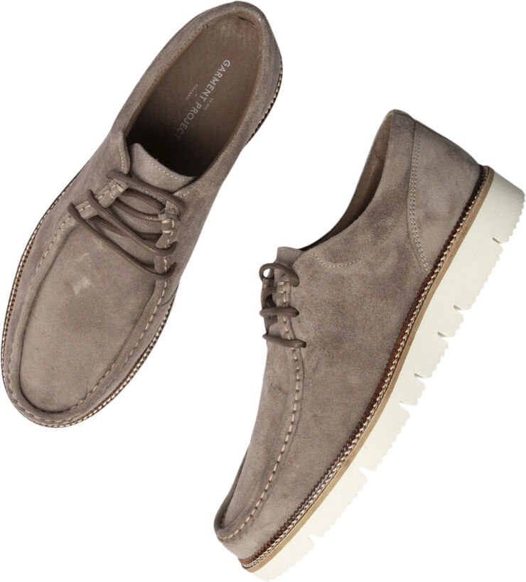Garment Project Eilo Vibram Low - Ardesia Suede Ardesia