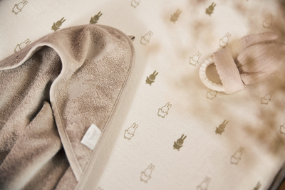 Jollein Happy Miffy Stellemattetrekk 50x70cm, Olive Green