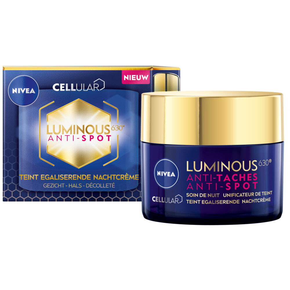 Nivea Luminous 630 Nachtcrème Anti-Spot50 ml