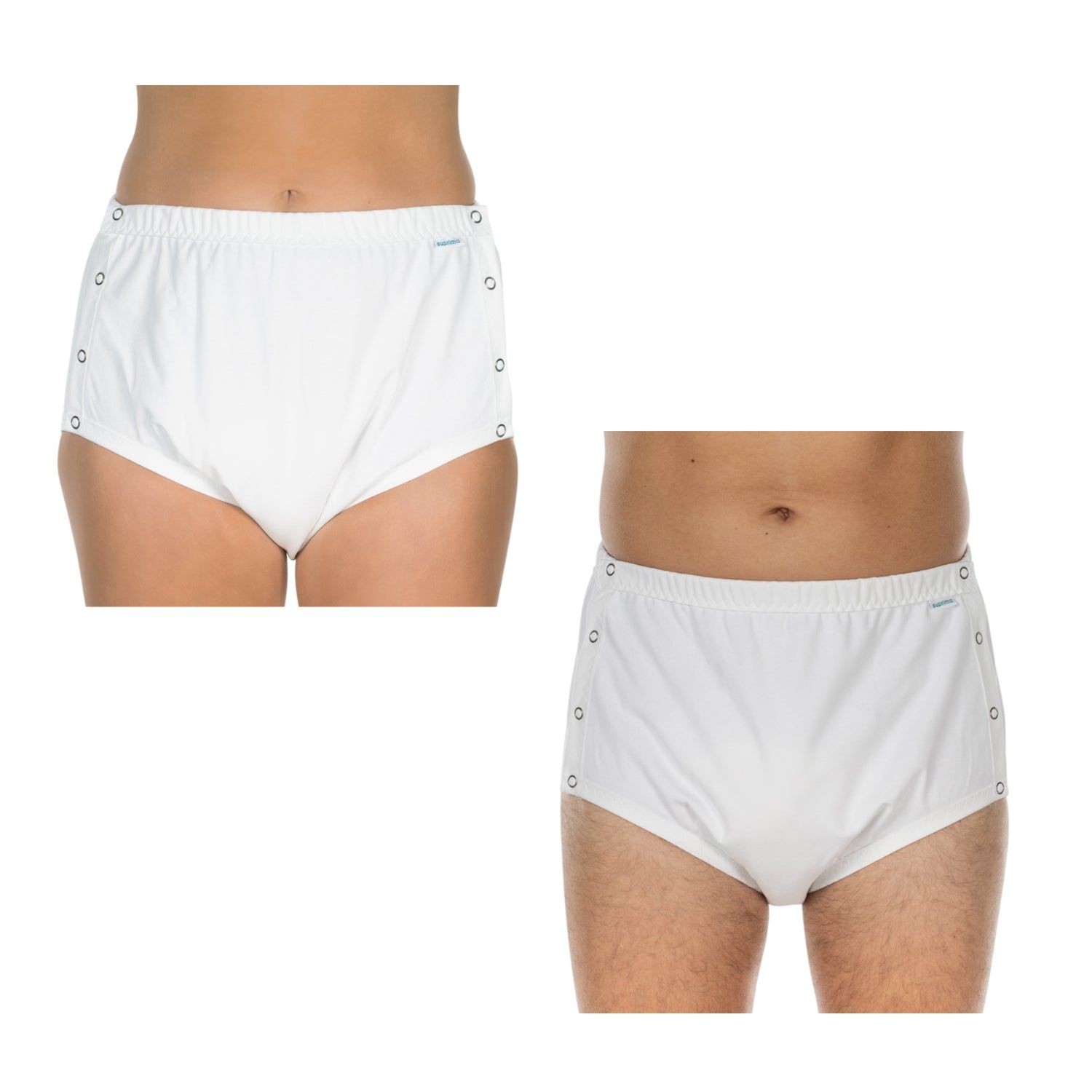 suprima Baumwoll/PU-Slip knöpfbar (1269)